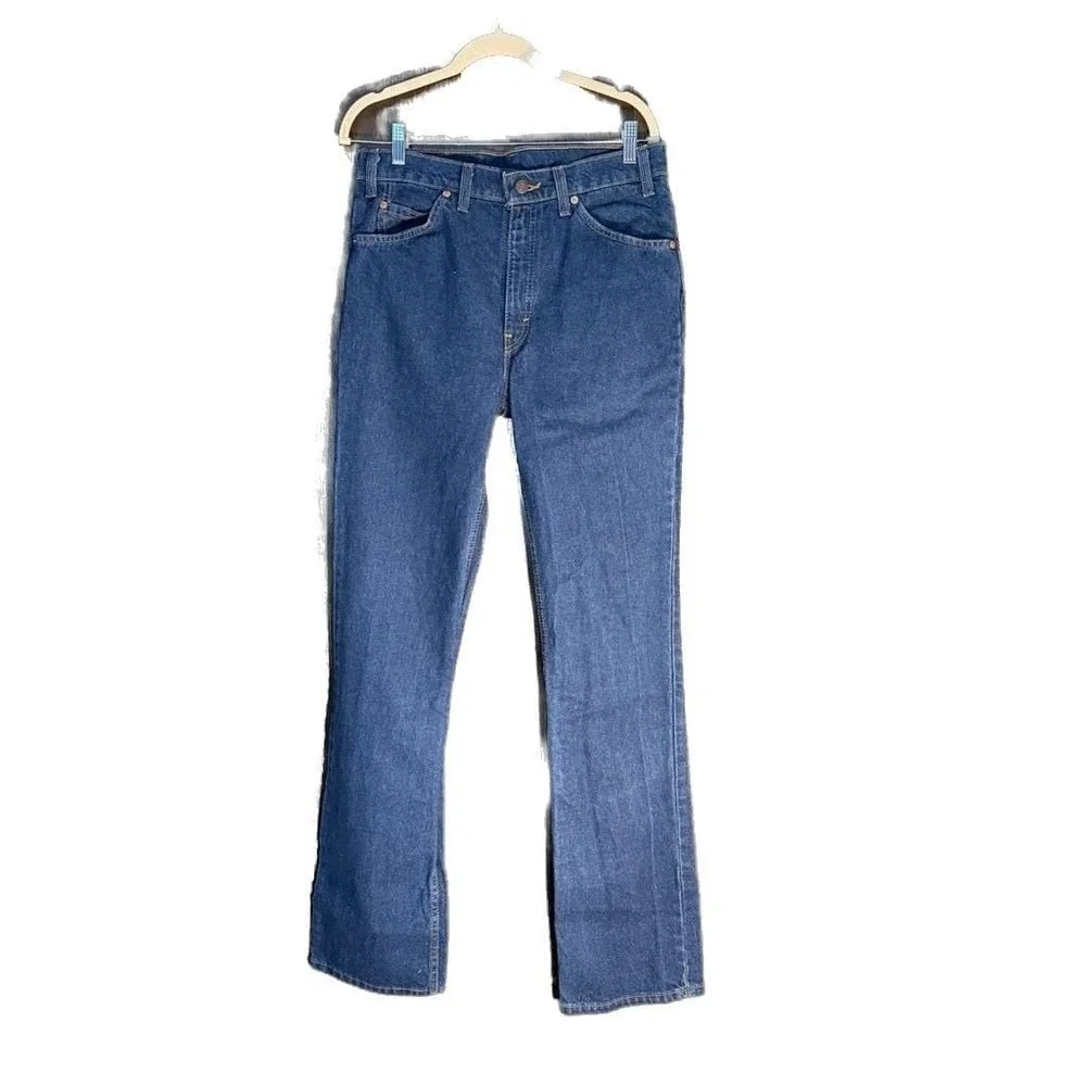 Vintage Levi's 517 Orange Tab Bootcut Jeans Made in USA